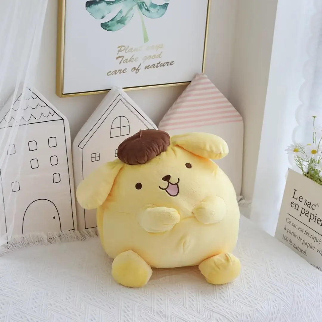 Sanrio PomPomPurin Stuffed Big Plush Toy Cheeky PomPom (50cm) Anime - Tophatter Daily Deals