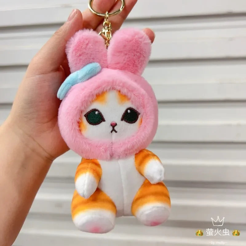 Sanrio x Mofusand Plush Keyring Set Animals - Tophatter Daily Deals