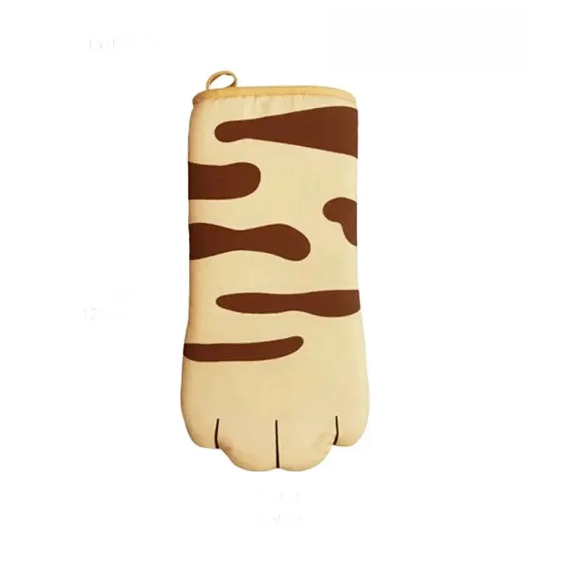 Cat Paw Oven Gloves Tiger Stripes Animals - Tophatter Daily Deals