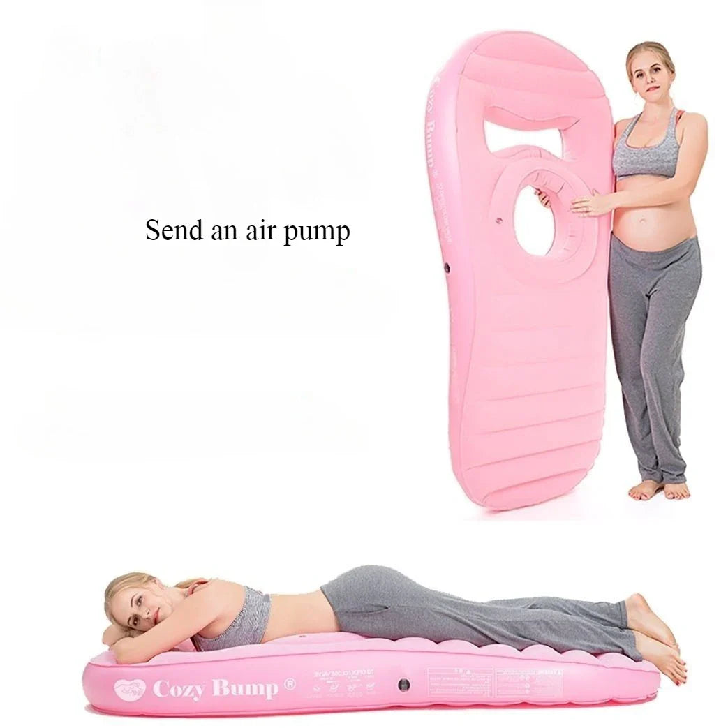 Inflatable Pregnancy Pillow Maternity Bed Support Sleeping - Tophatter Daily Deals