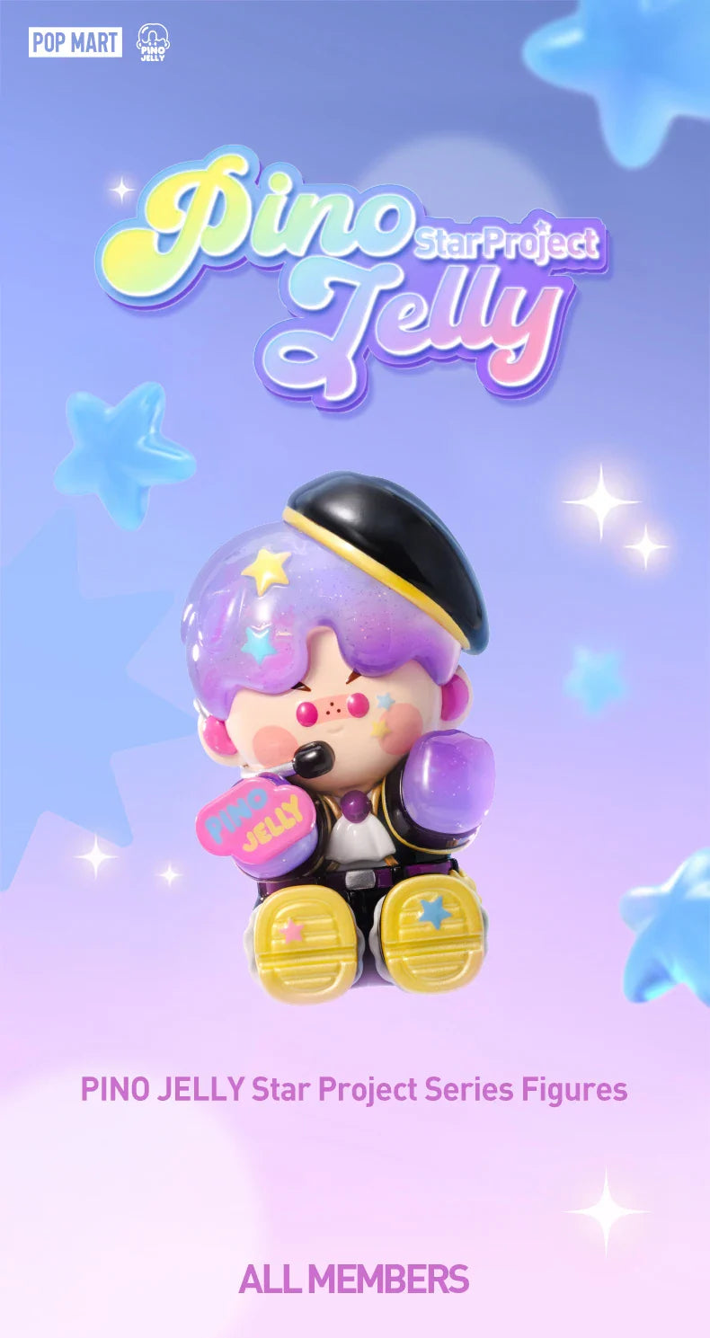 Genuine Pop Mart Pino Jelly Star Project Series Figures Blind Box Action Figure Outer Space - Tophatter Daily Deals