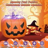 Pumpkin Bubble Machine Halloween 2025 With Lights Sound - Tophatter Daily Deals