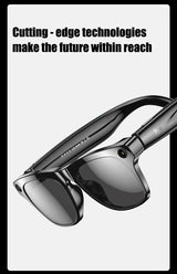 4K AI Smart Camera Glasses Photochromic Travel Handsfree - Tophatter Daily Deals