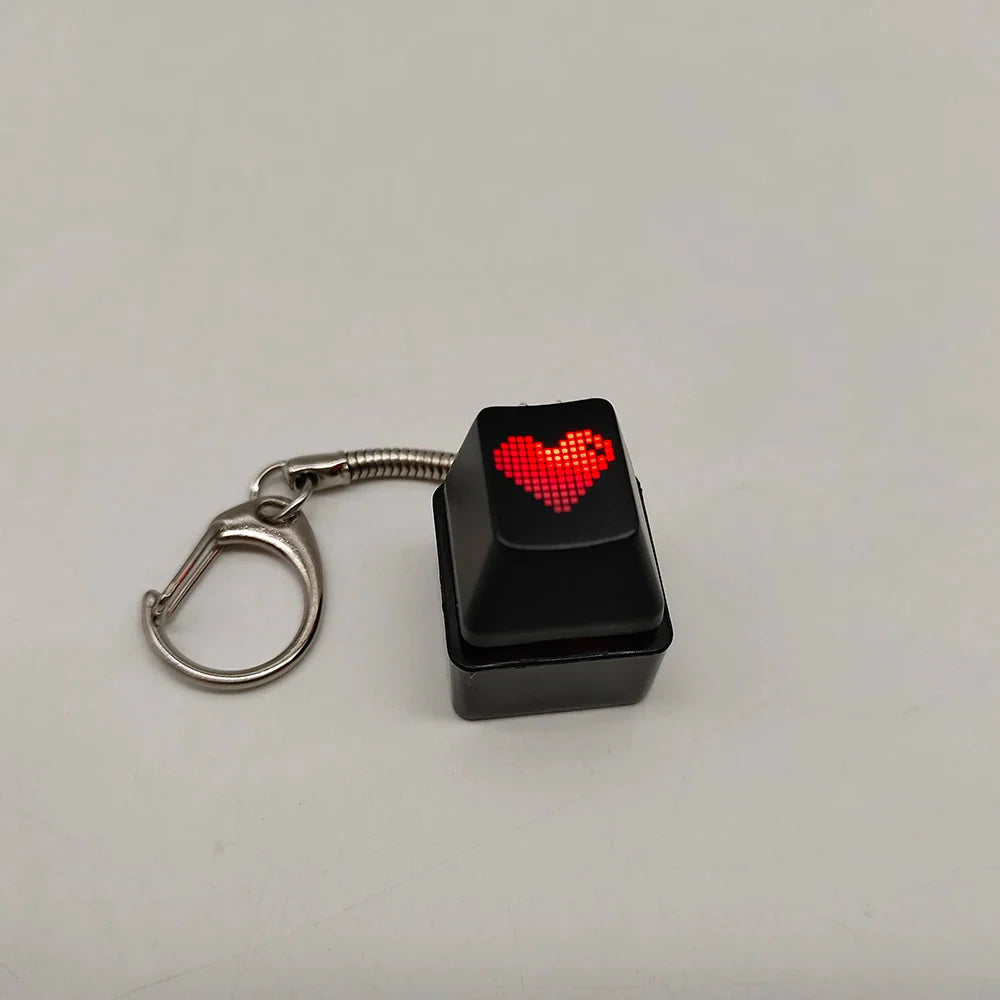 Mechanical Keyboard Keychain RGB Mini Tester Stress Toy - Tophatter Daily Deals