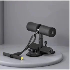 Suction Cup Sit Up Assist Device Portable Abs Trainer Black 1 - Tophatter Daily Deals