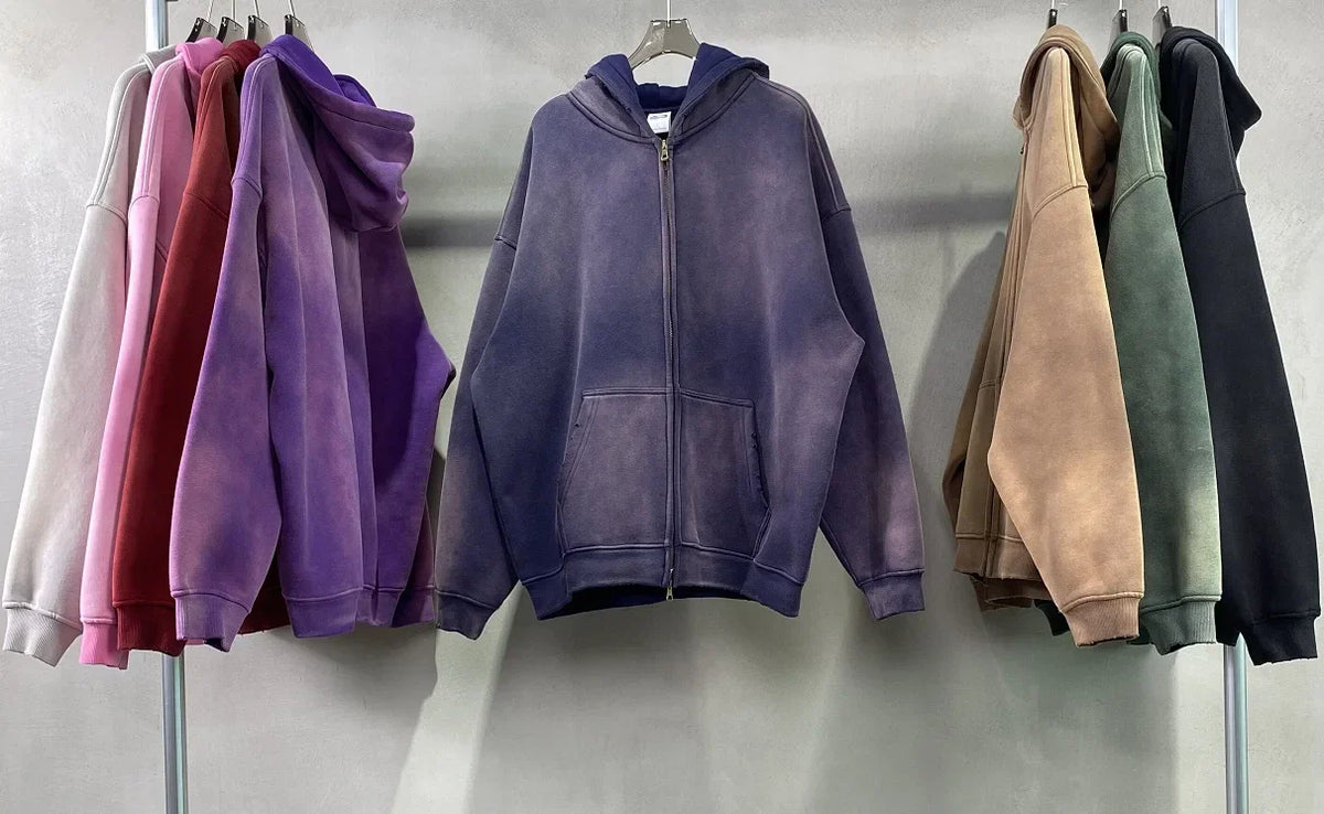 Warm Relaxed Men's Zip Up Hoodie - Oversize, Plush, Winter - Tophatter Daily Deals