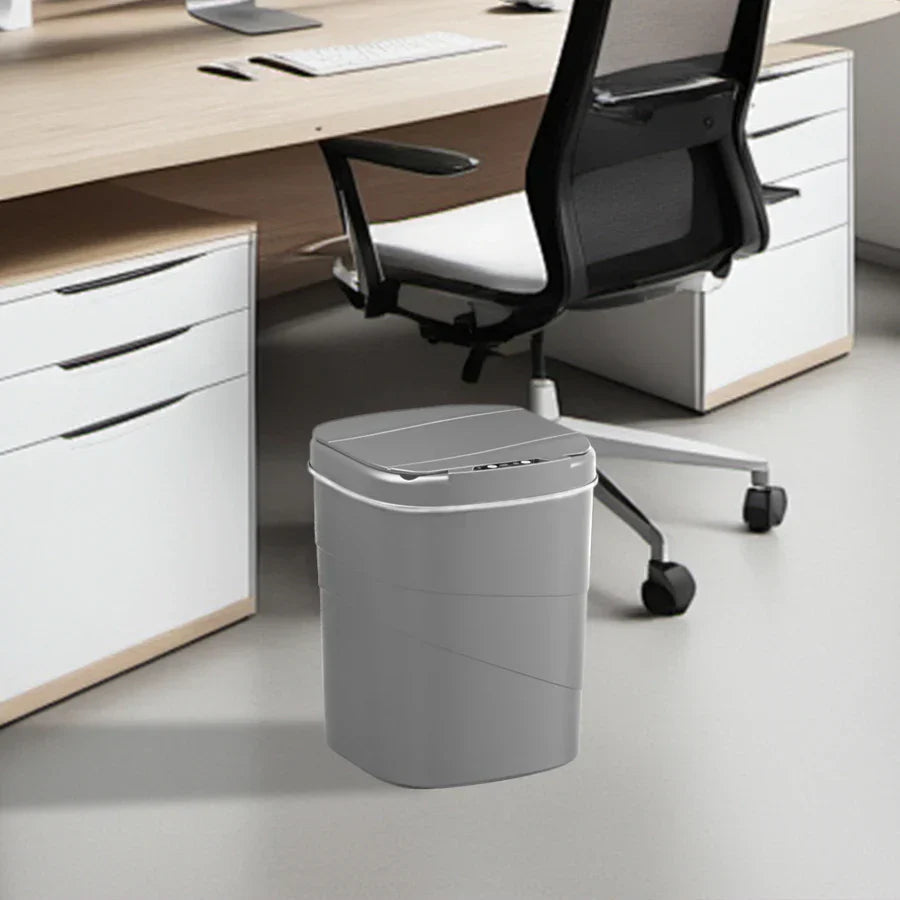 Touchless Sensor Trash Can Battery Powered Hygienic Home - Tophatter Daily Deals