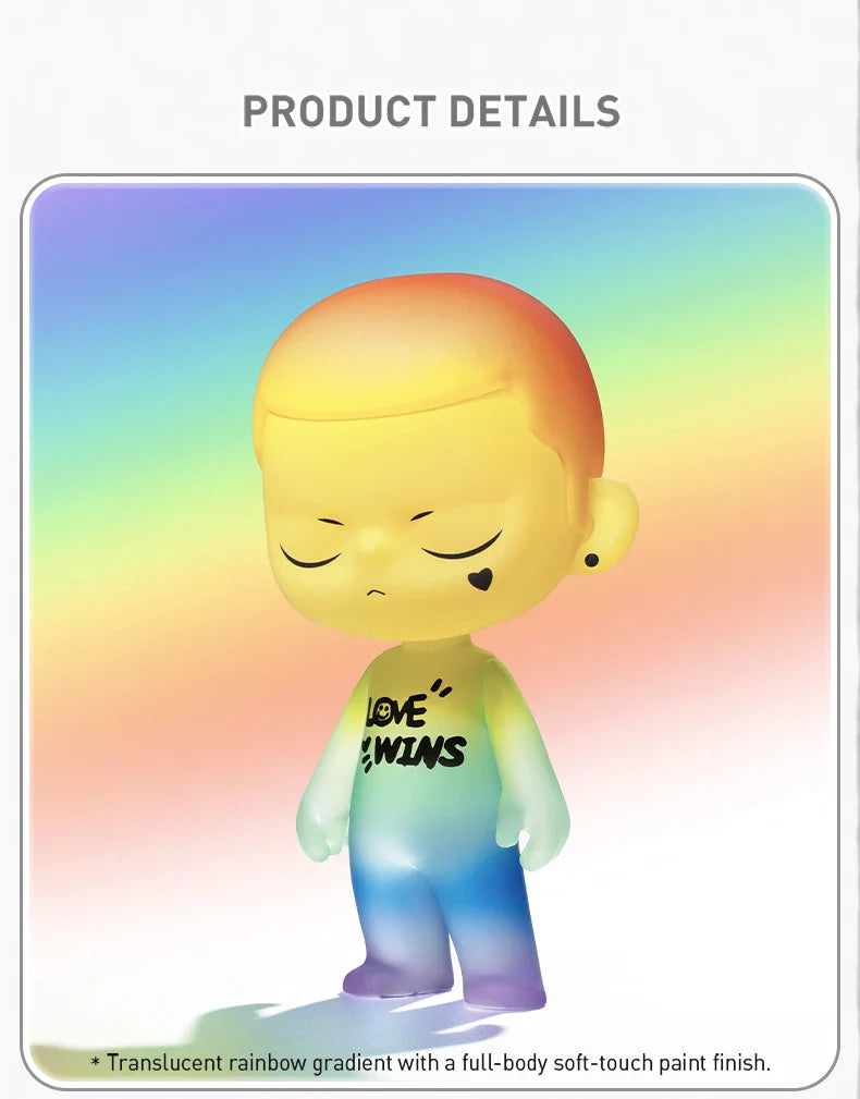 Genuine Pop Mart Kubo Love Wins Figure Mythical - Tophatter Daily Deals