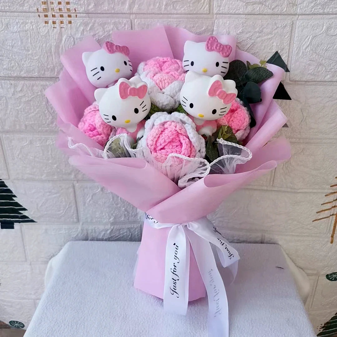 Sanrio Hello Kitty Plush Bouquet Flowers Flowers - Tophatter Daily Deals