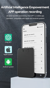 AI Voice Recorder With Real Time Transcribe 58 Languages - Tophatter Daily Deals