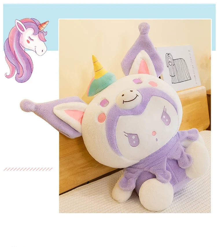 Sanrio Kuromi Unicorn Plush Toy Anime - Tophatter Daily Deals