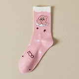 Kirby Kawaii Pink Socks Kirby E One Size Anime - Tophatter Daily Deals