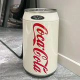 Automatic Induction Trash Can Round Kitchen Bin 24x40cm - Tophatter Daily Deals