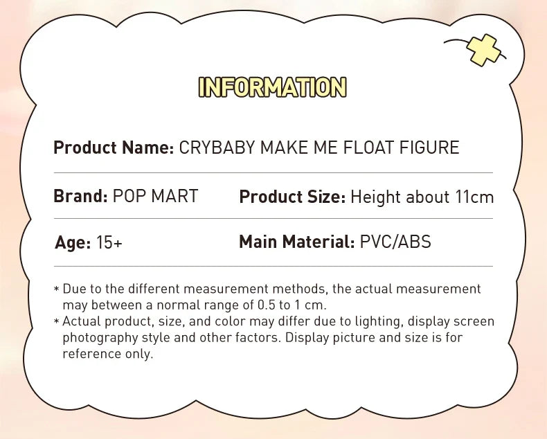 Genuine Pop Mart Crybaby Make Me Float Figure Mythical - Tophatter Daily Deals