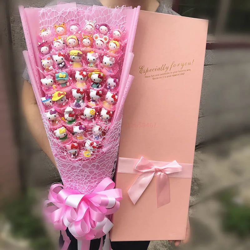 Sanrio Led Lights Plush Toy Bouquet Flowers - Tophatter Daily Deals