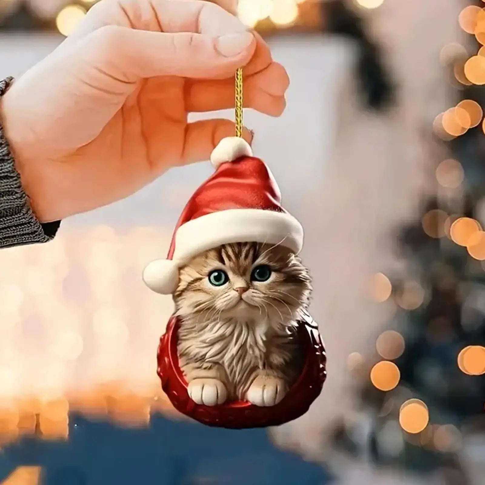 Cat Advent Calendar 24 Day Tree Ornaments Christmas - Tophatter Daily Deals