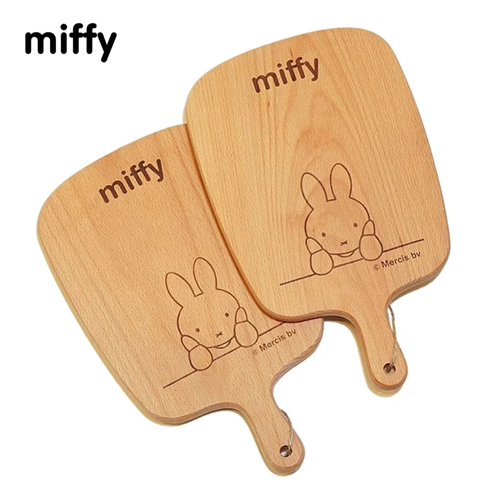 Miffy Wooden Cutting Board Animals - Tophatter Daily Deals