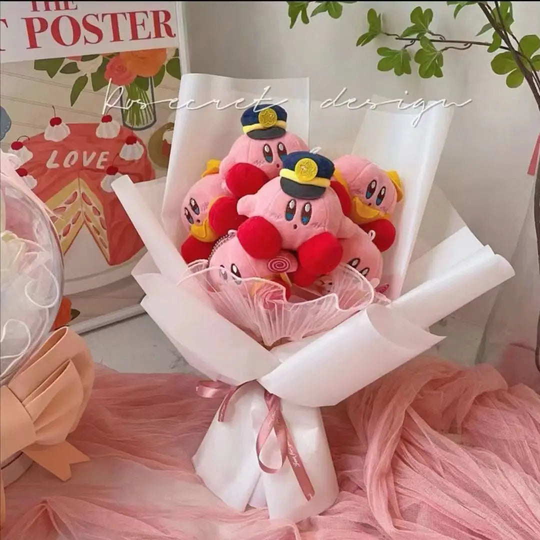 Kirby Star Kawaii Plush Bouquet Kirby Friends 2 Anime - Tophatter Daily Deals
