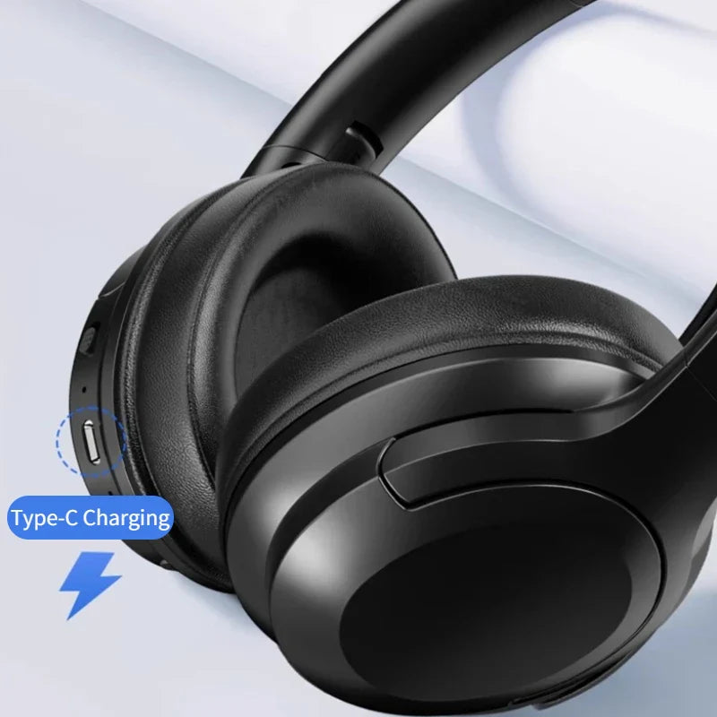 Wireless Bluetooth Headphones Over Ear Noise Cancelling - Tophatter Daily Deals