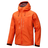 Waterproof Men's Jacket - Hooded Softshell, For Camping Orange - Tophatter Daily Deals