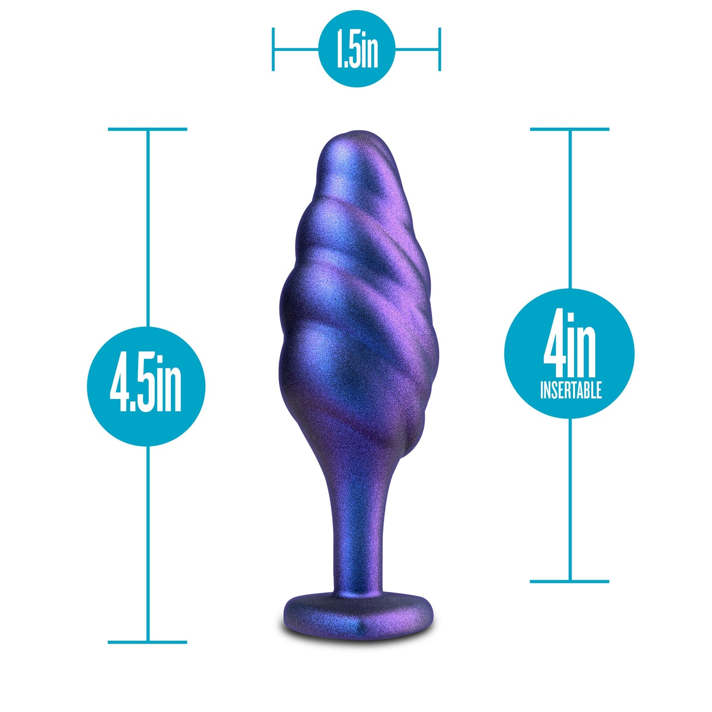 Anal Adventures Matrix Bumped Bling Butt Plug – Decorative Butt Plug > Anal Range > Butt Plugs - Tophatter Daily Deals