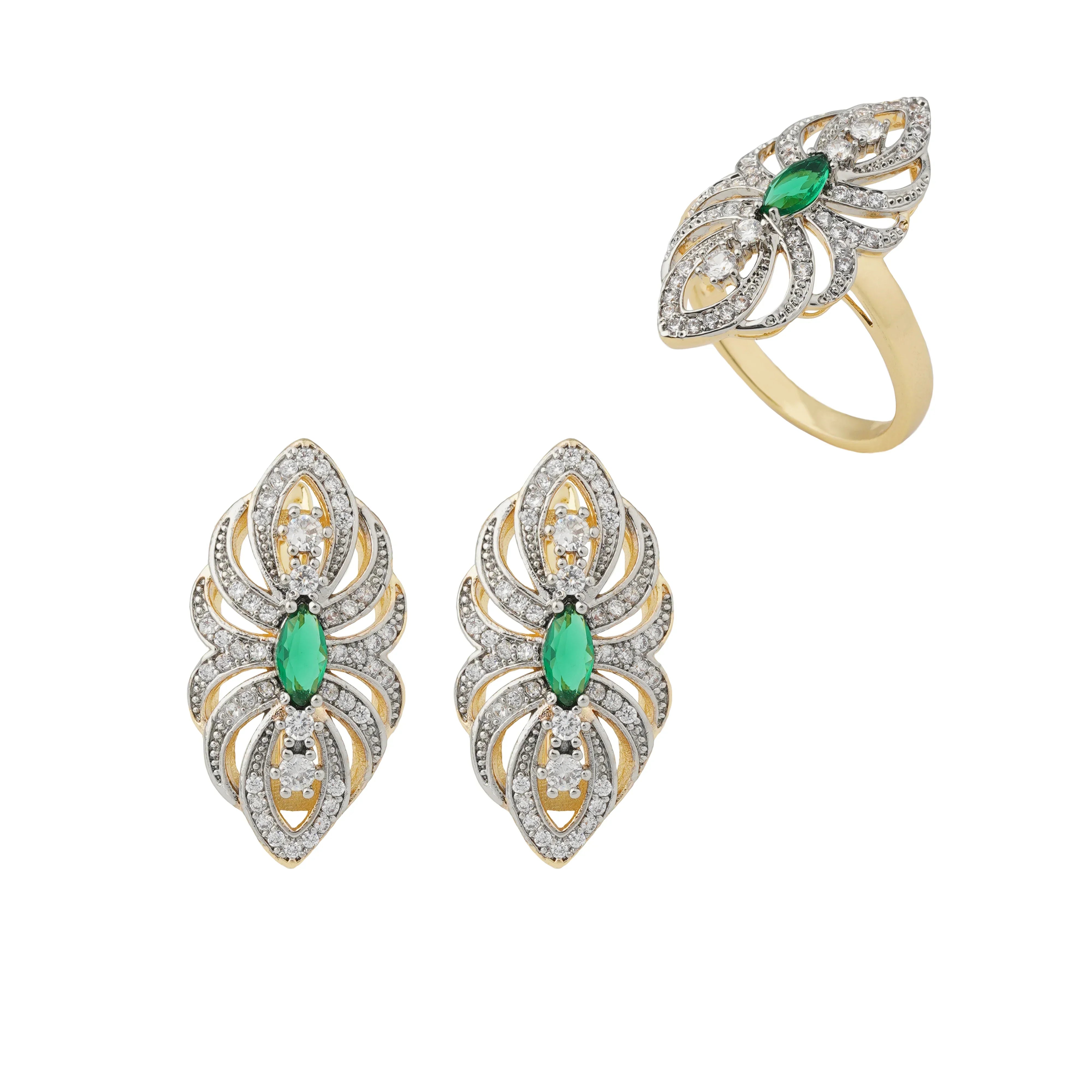 Bohemian Ring and Earring Set for Women Apparel & Accessories > Jewelry > Watches - Tophatter Daily Deals