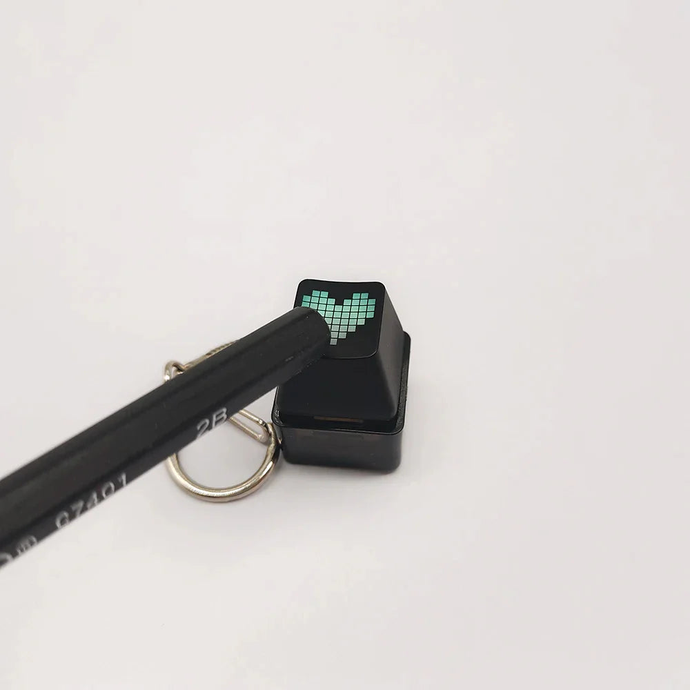 Mechanical Keyboard Keychain RGB Mini Tester Stress Toy - Tophatter Daily Deals