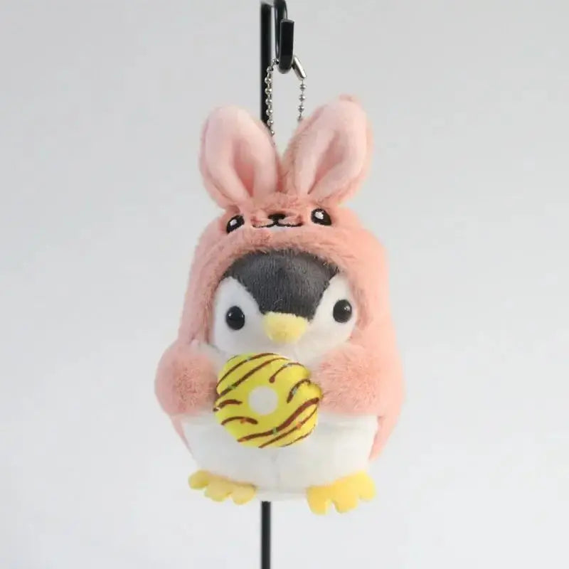 Penguin Ebi Fried Shrimp Prawn Plush Keychain 10cm Bunny Food - Tophatter Daily Deals