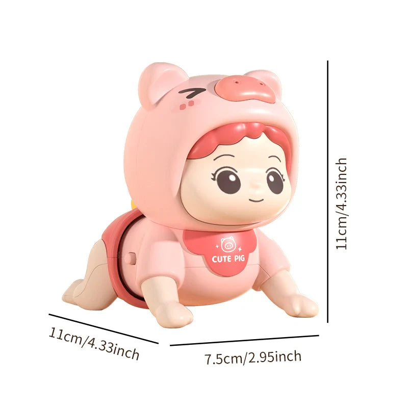 Baby Crawling Guide Toy Newborn Sensory Toys Music Aid - Tophatter Daily Deals