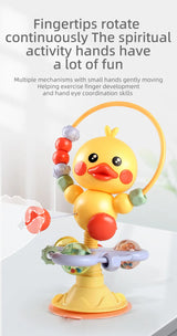 Baby Soothing Rattle Suction Cup Newborn Sensory Toys - Tophatter Daily Deals