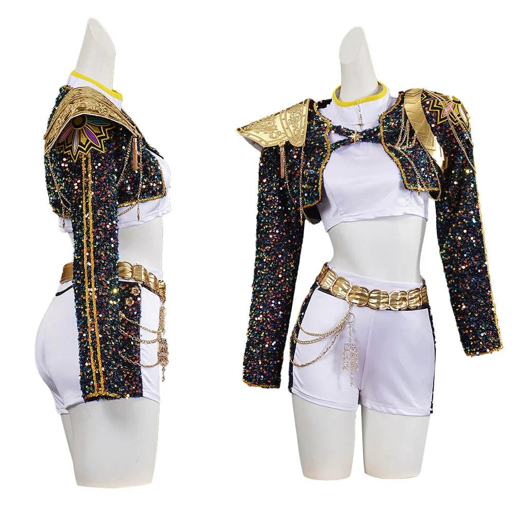 Lightweight Girls Cosplay Costume - Sequin Jacket, Polyester - Tophatter Daily Deals