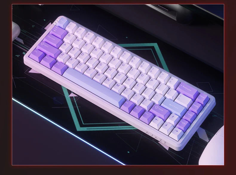 Mechanical Keyboard Sixty Mini Wireless ARGB Magnetic Hall - Tophatter Daily Deals