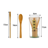 Bamboo Matcha Whisk Starter Kit Ceremonial Tea Eco Gift - Tophatter Daily Deals