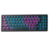 Mechanical Keyboard M67 67 Key Gasket Hot Swappable RGB Rrussian black - Tophatter Daily Deals
