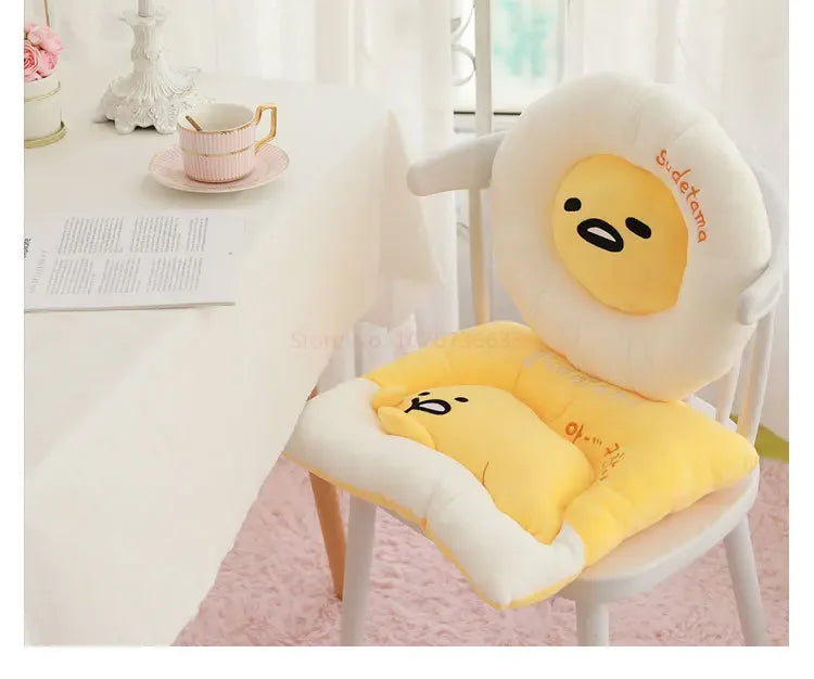 Sanrio Gudetama Plush Pillow Food - Tophatter Daily Deals