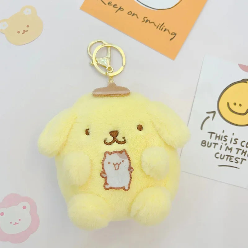 Sanrio Limited Collection Kuromi Cinnamoroll My Melody Plush Toy Kawaii Pom Pom Purin Keyring -10cm 10-15CM Animals - Tophatter Daily Deals