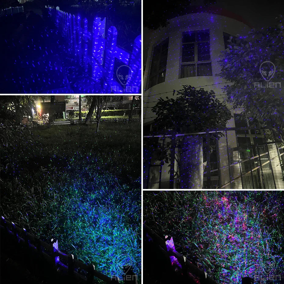 Christmas Laser Light Projector Waterproof Outdoor Garden - Tophatter Daily Deals