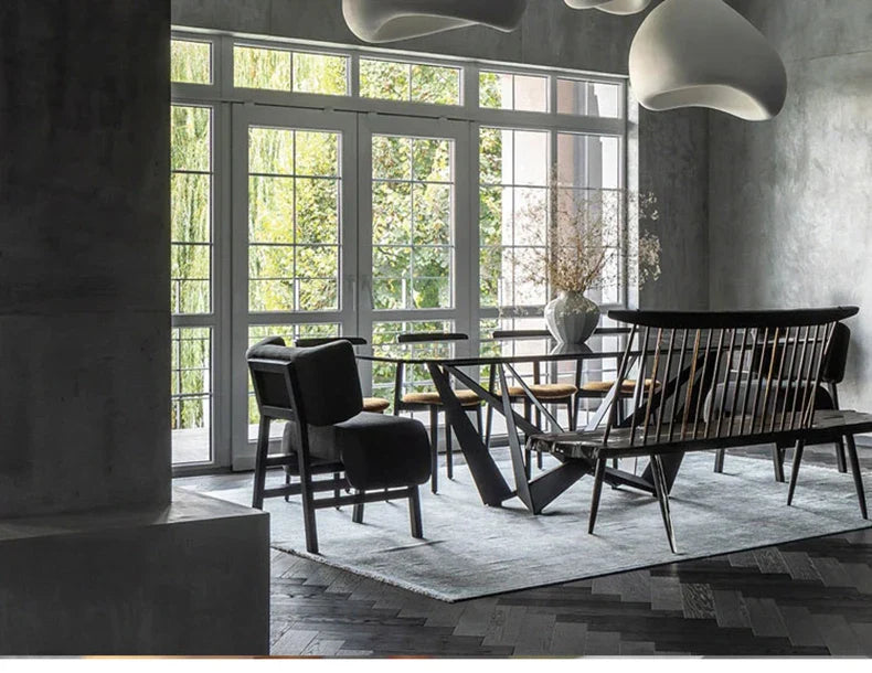 Japandi Pendant Ceiling Lamps Nordic Wabi Sabi LED Dining Room - Tophatter Daily Deals