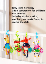 Giraffe Spiral Crib Toy Newborn Sensory Toys Rattle - Tophatter Daily Deals
