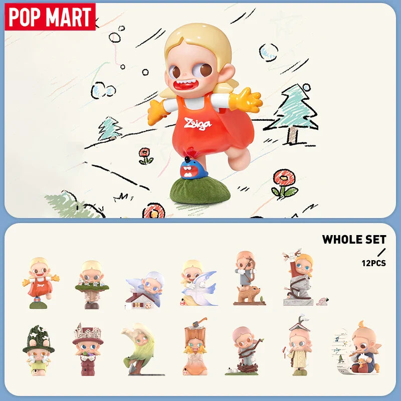Genuine Pop Mart Zsiga Borderline Drifter Series Figures Blind Box Animals - Tophatter Daily Deals