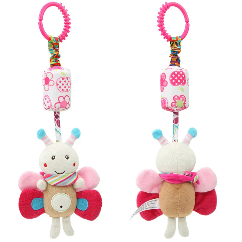 Baby Rattle Hanging Plush Toy Newborn Sensory Toys Gift - Tophatter Daily Deals