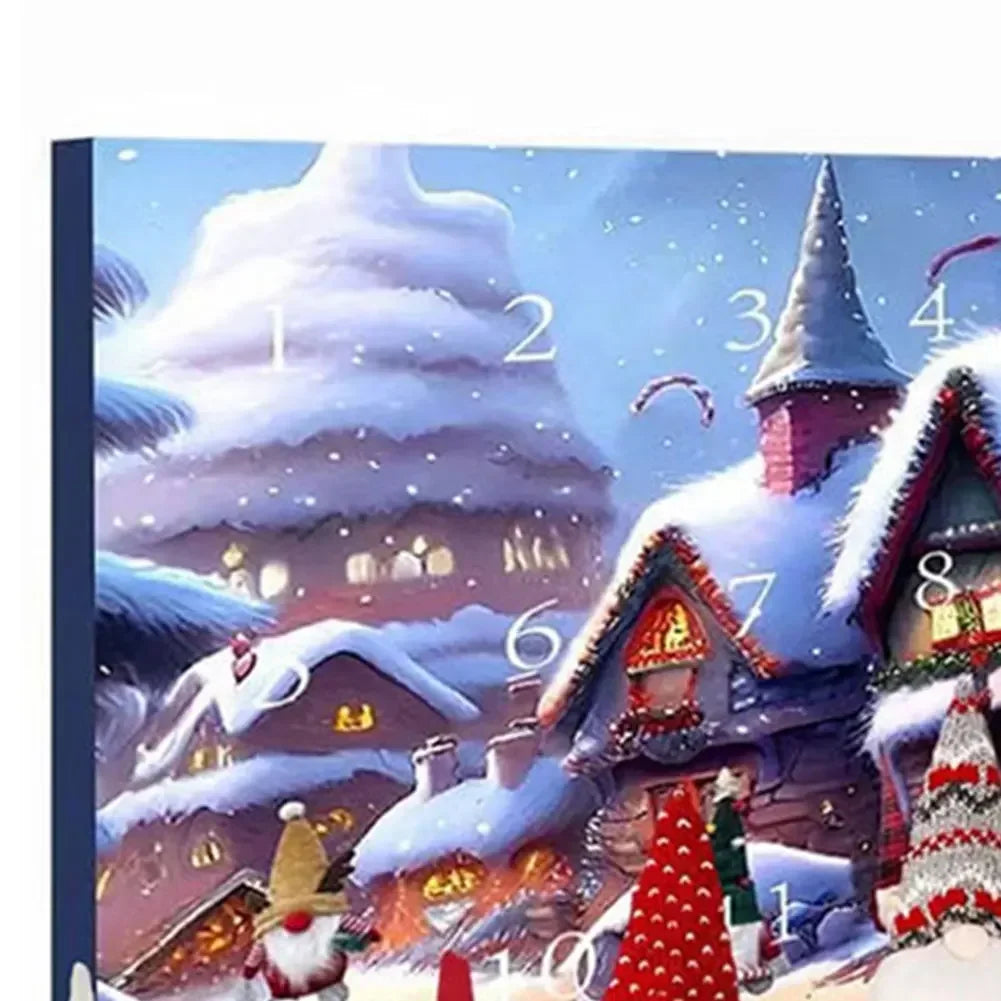 Gnome Advent Calendar Plush Set Christmas Decor 2025 - Tophatter Daily Deals