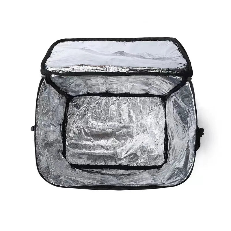 35L Camping Backpack Cooler Bag Black Duffel Bags - Tophatter Daily Deals