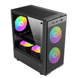 Mini ITX mATX 23L PC Case SFX ATX Support Compact Chassis - Tophatter Daily Deals