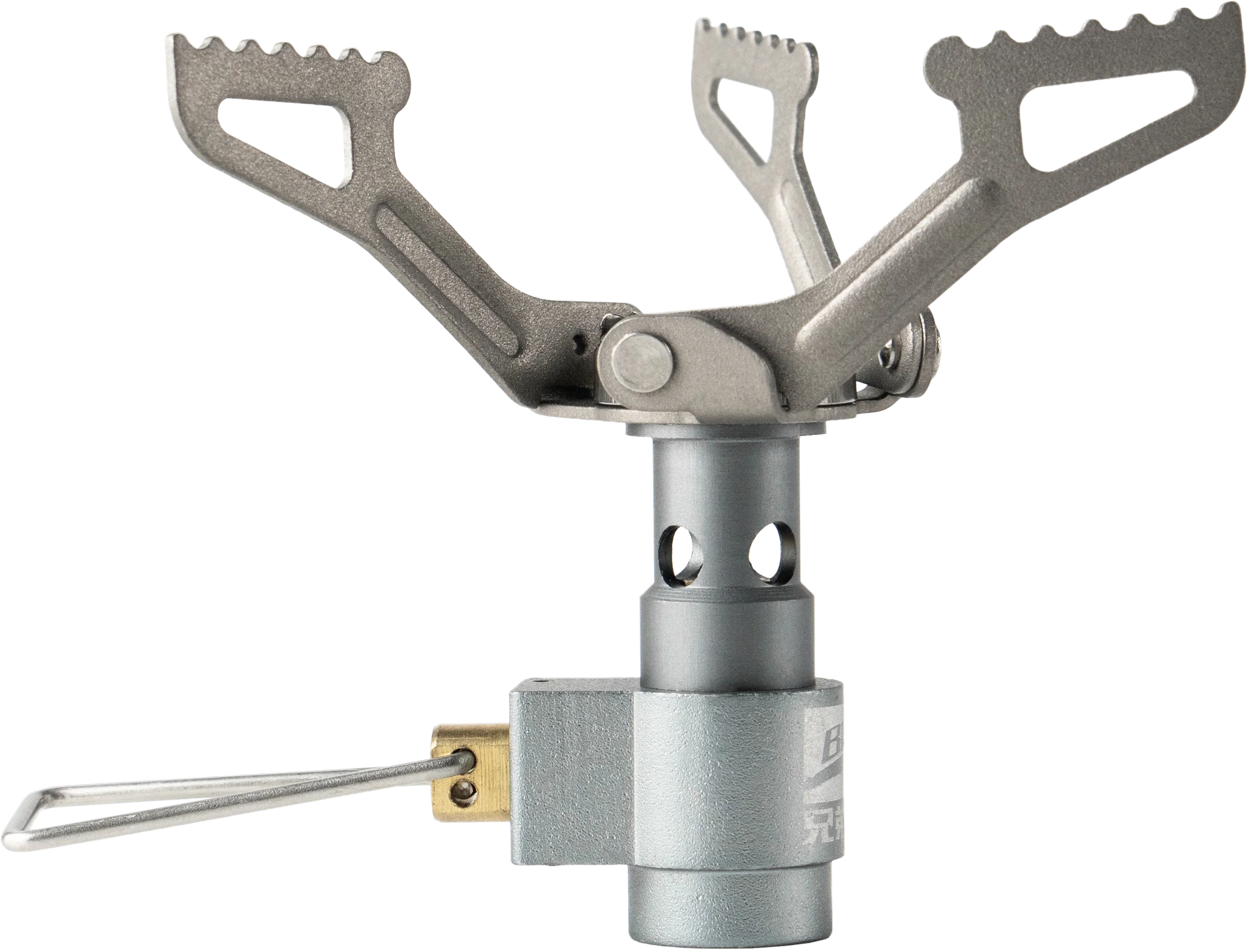 Mini Camping Gas Burner Pocket Stove Grey Camp Cooking - Tophatter Daily Deals