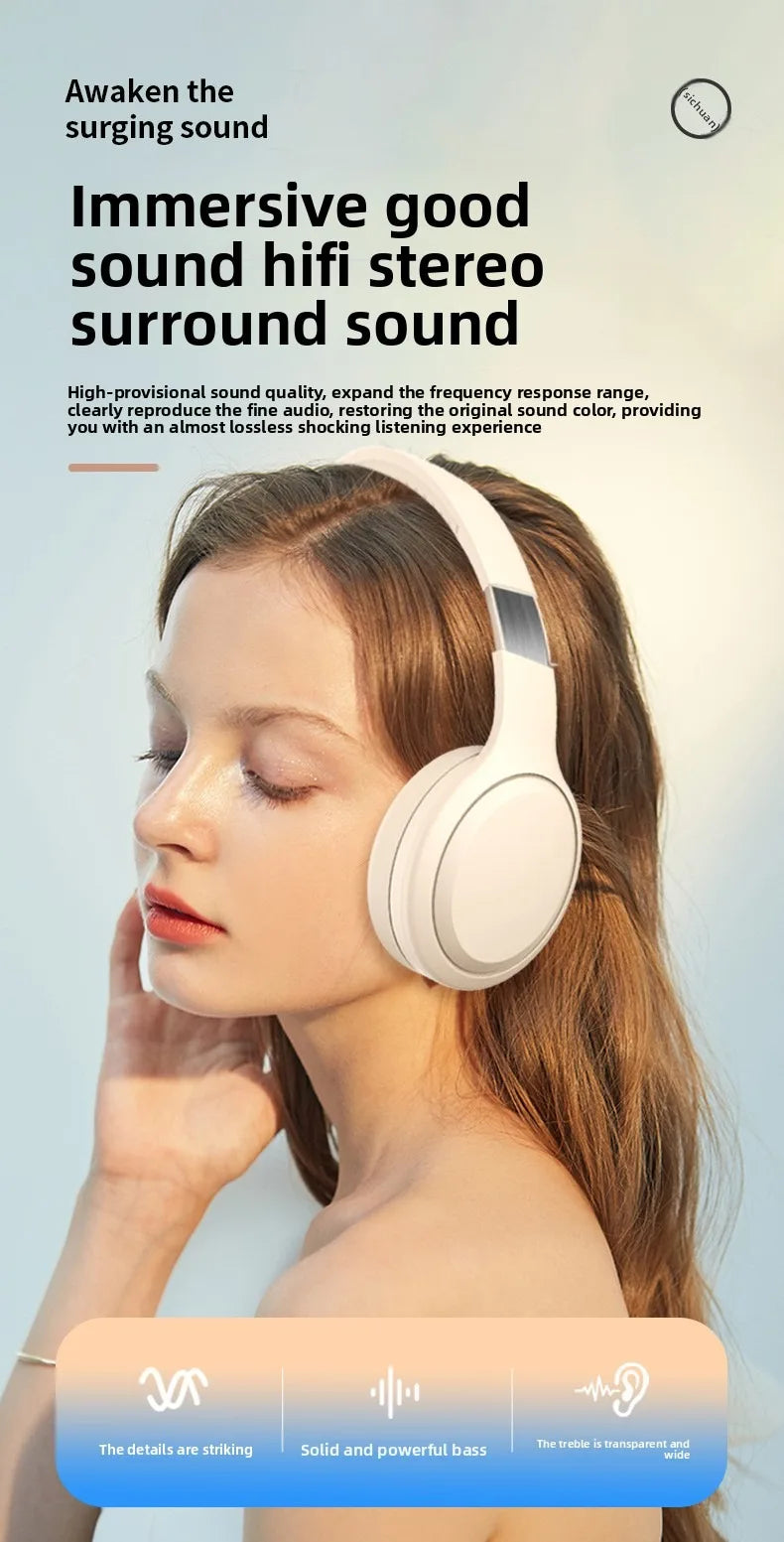 Wireless Bluetooth Headphones Over Ear Noise Cancelling - Tophatter Daily Deals