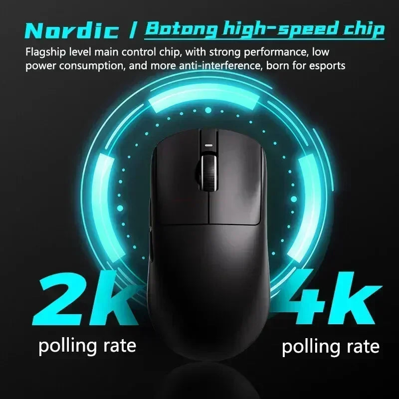 Gaming Mouse Wireless Lightweight Ambidextrous 26000 DPI - Tophatter Daily Deals