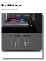 Mini ITX PC Case 240mm Water Cooling MicroATX Chassis - Tophatter Daily Deals