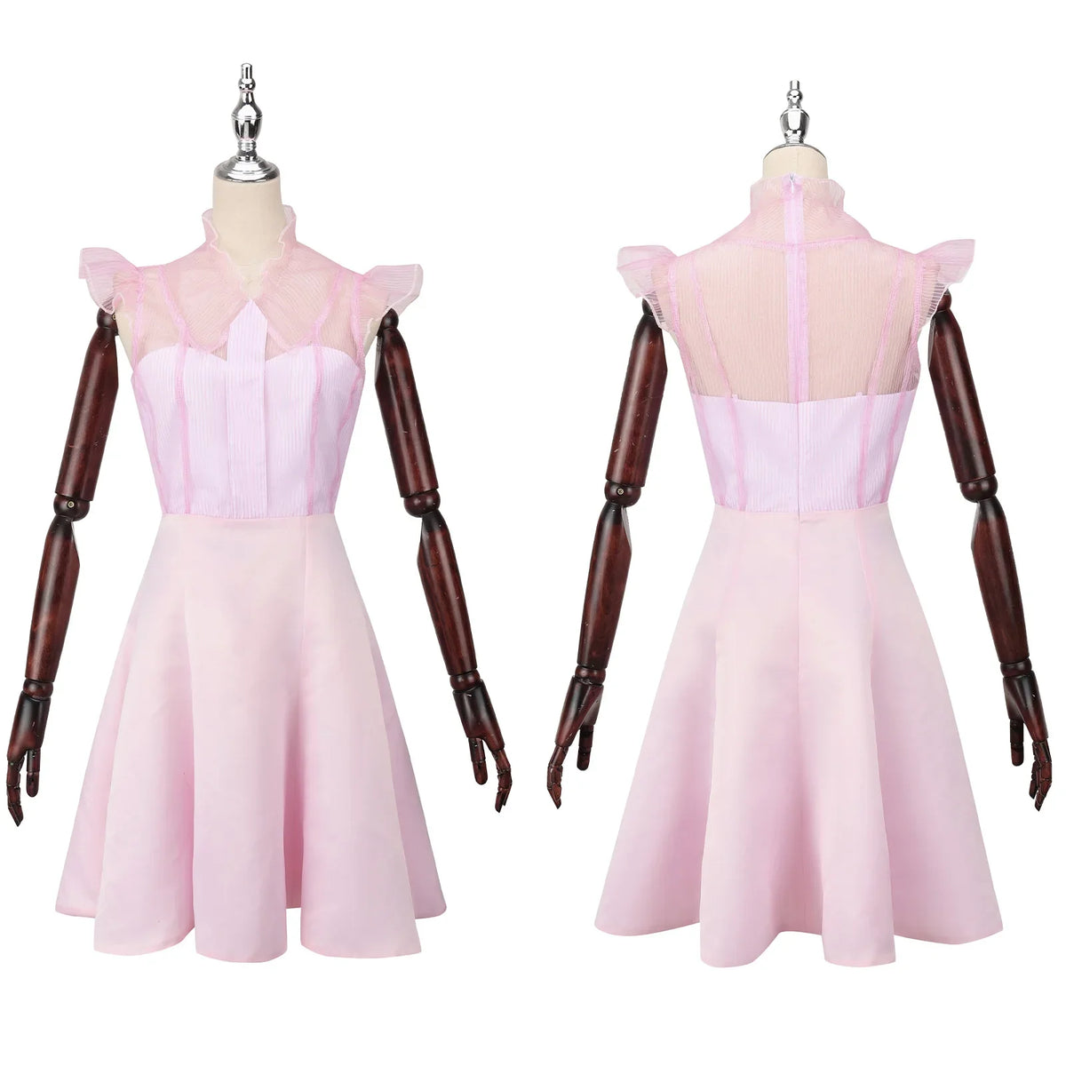 Glinda Witch Pink Cosplay Dress Halloween Party 2025 - Tophatter Daily Deals