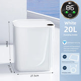 Smart Sensor Trash Can 20L Type C Rechargeable Bathroom - Tophatter Daily Deals
